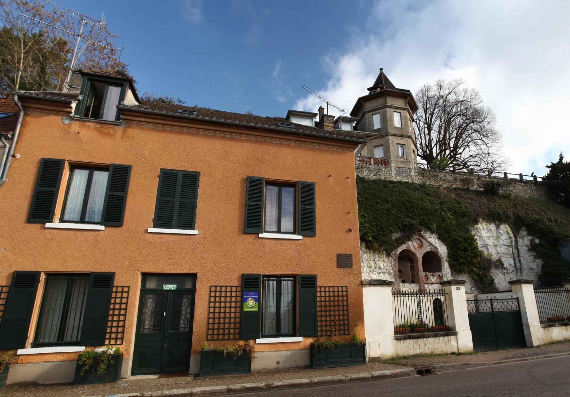 Maison Ou Claude Monet Vecut A Vetheuil Bed and Breakfast Εξωτερικό φωτογραφία