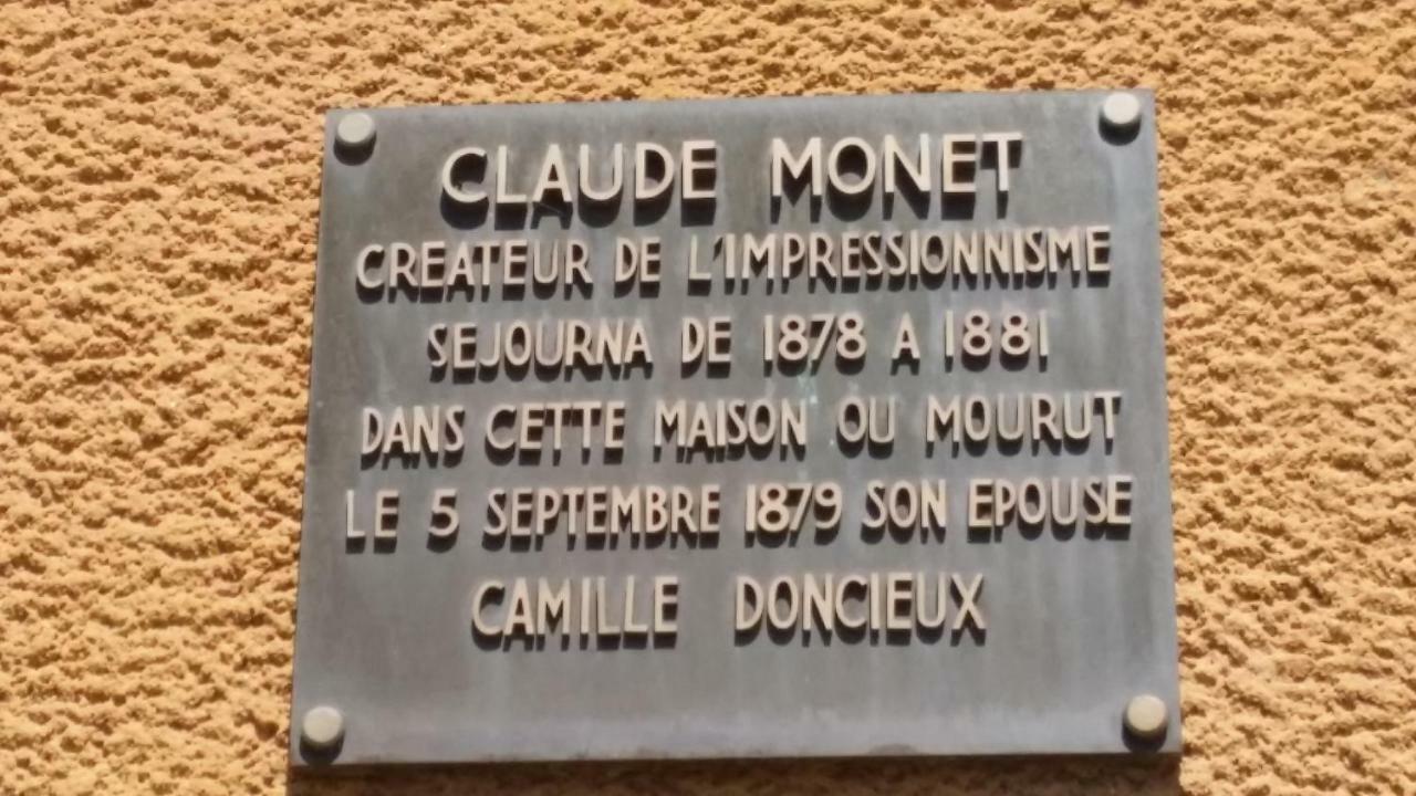 Maison Ou Claude Monet Vecut A Vetheuil Bed and Breakfast Εξωτερικό φωτογραφία